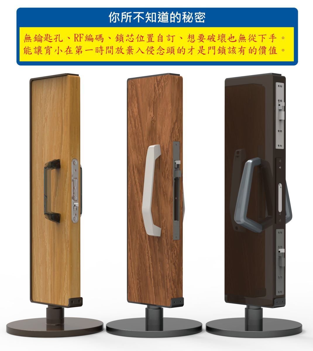 大門深鎖一向是我們確保住家安全最直接的方式,可是你