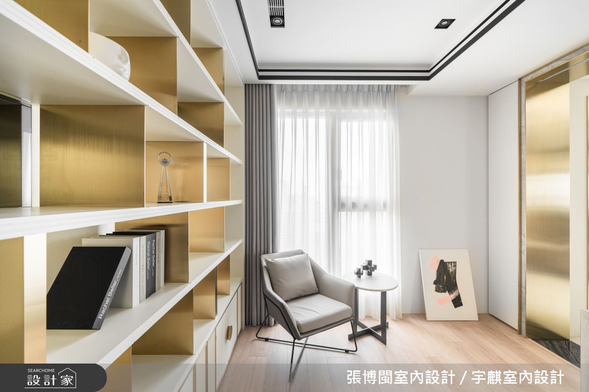 46坪居家,業主為一對年輕的夫妻,設計師將原有格局重