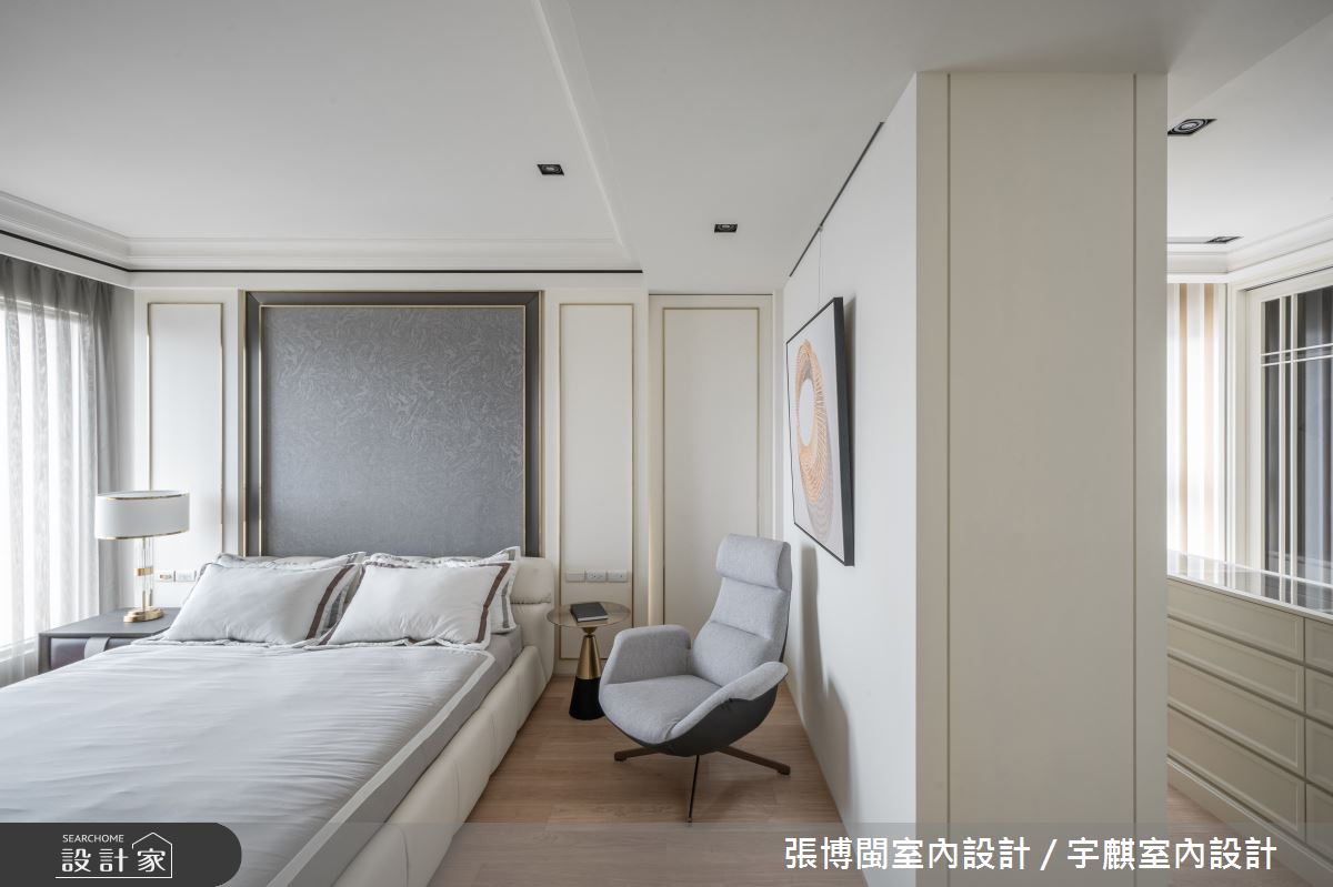 46坪居家,業主為一對年輕的夫妻,設計師將原有格局重