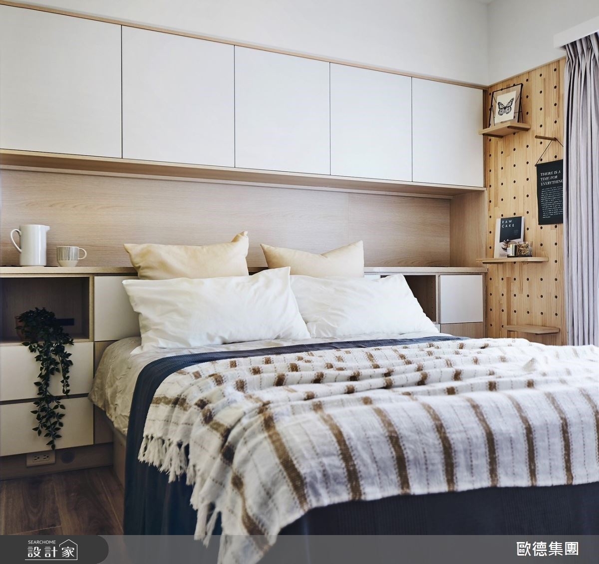 屋主常年在海外工作,期待回台後可以與家人生活在充滿