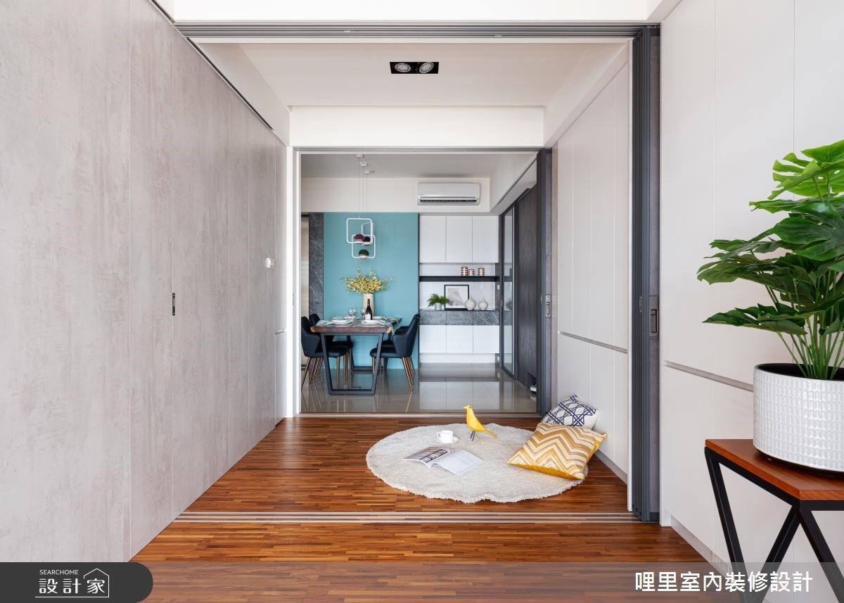 一家六口入住50坪的現代混搭宅,設計師運用巧妙的設計