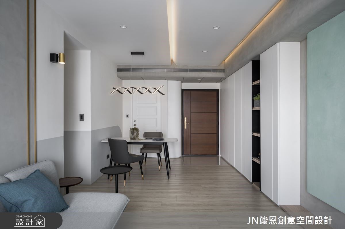 20坪的時尚簡約混搭宅,設計師以女主人的需求做為空間