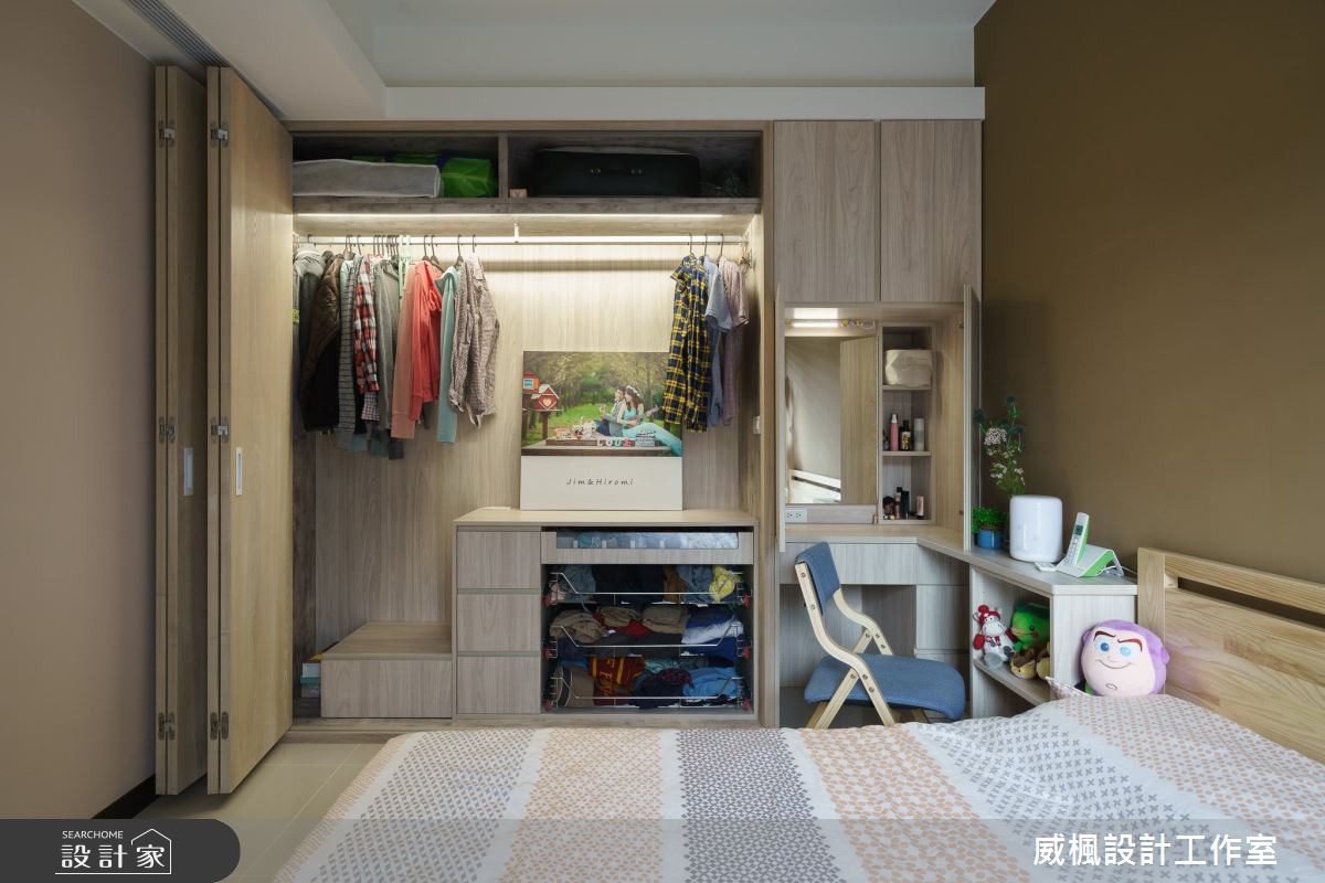 16坪住宅空間,是小夫妻的第一個家,以簡單舒適的日式