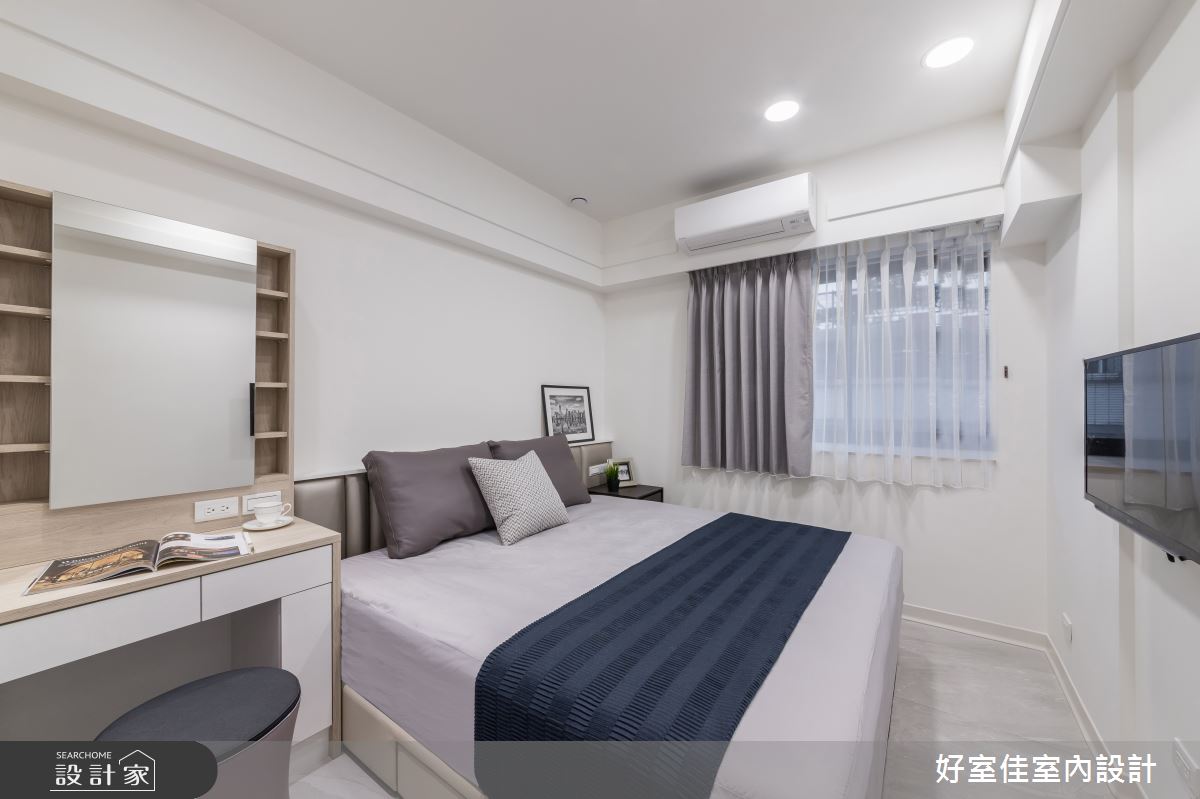 27坪現代風居家,原是位於小巷中的老屋空間,在經過翻