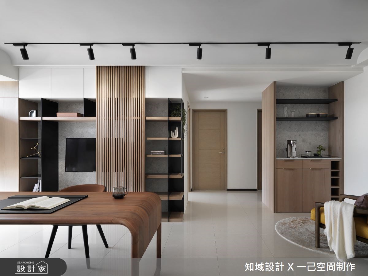 26 坪混搭風住宅的單身屋主,喜歡北歐風的溫馨質感,