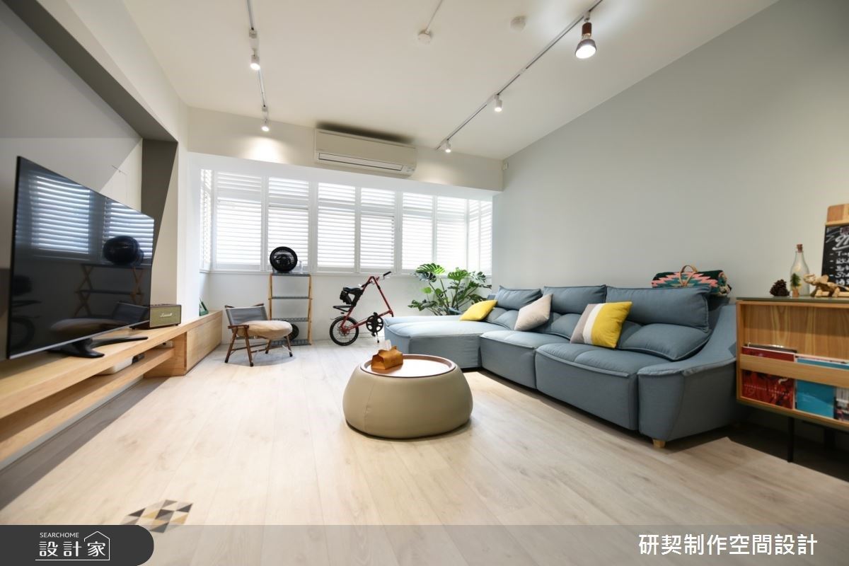 29坪老屋化身清爽loft風宅,設計師先是修繕原空間採光