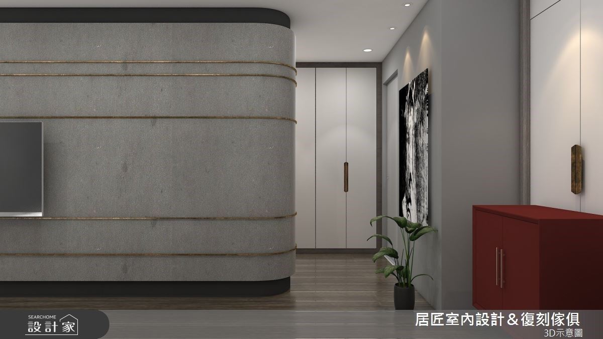 26坪老屋化身工業宅,設計師先是修繕原老舊的屋況,並