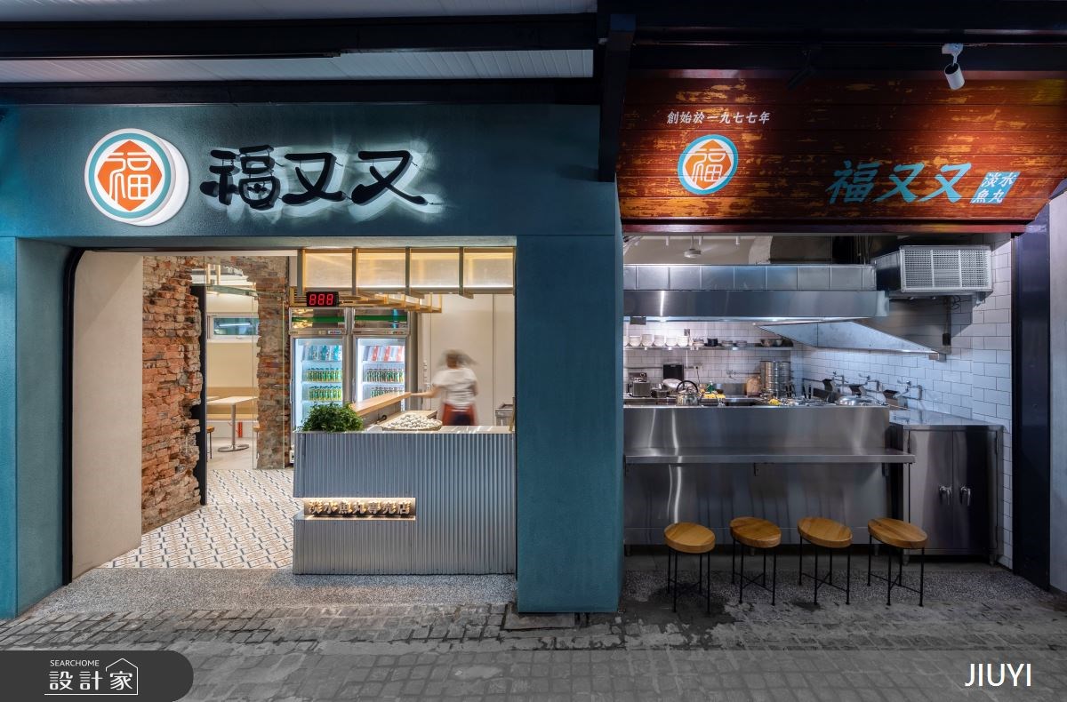 座落在淡水街道上已經有一百年歷史的老建築,過去40年