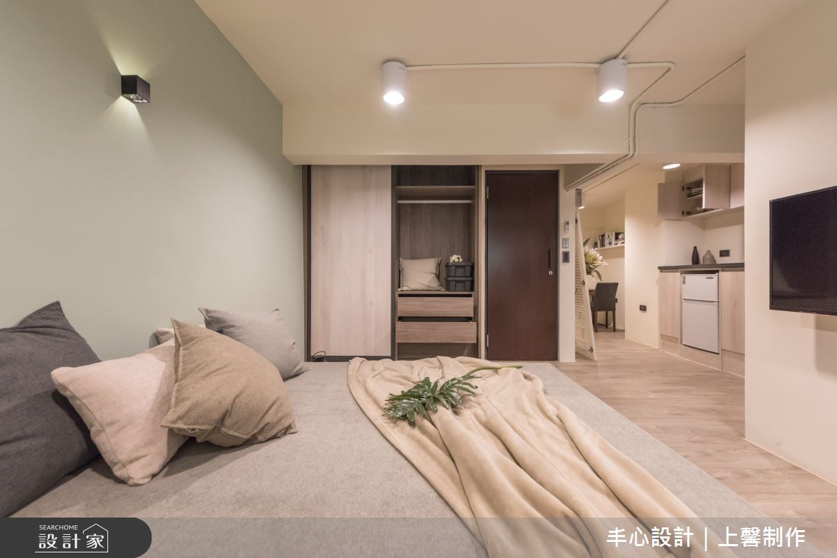這間67坪透天老屋,是業主位於台中市區的閒置房產,希