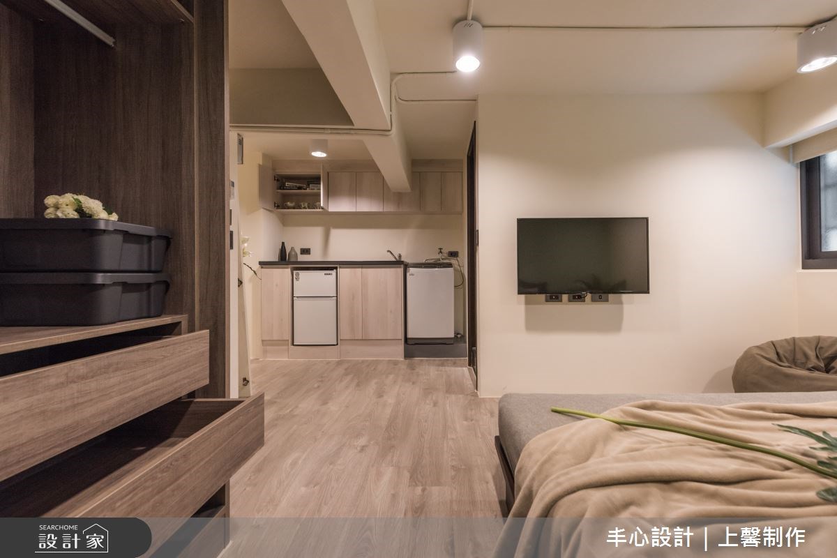 這間67坪透天老屋,是業主位於台中市區的閒置房產,希