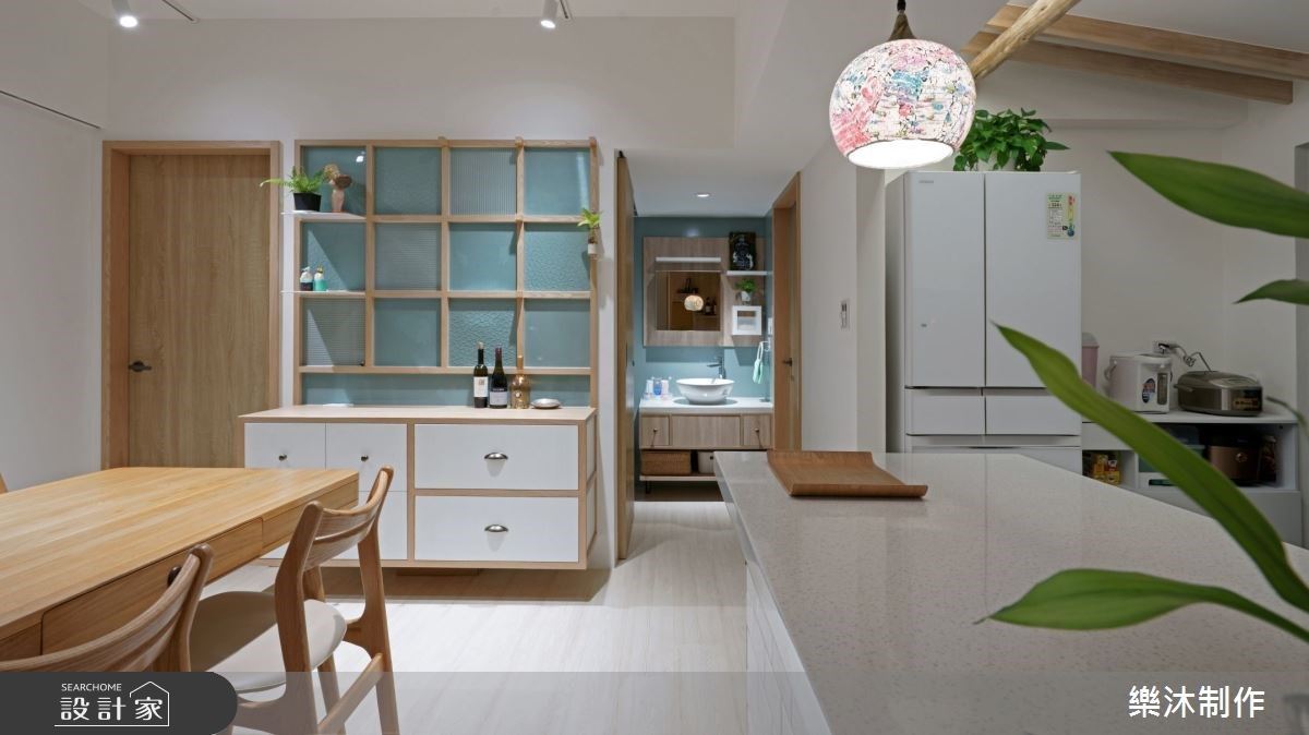 住著一家五口的 35 坪老屋,屋主期許有更多的收納量,