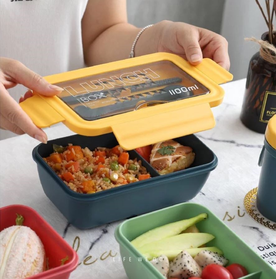午餐可微波便當盒 NT$299|圖片提供 維度生活。 午餐可微波便當盒 NT$299|圖片提供 維度生活。