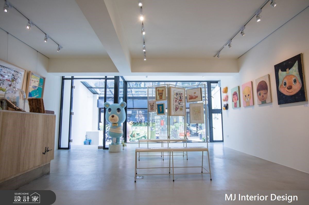 20坪老屋改造為荻達遇見 diida ART BOX展覽空間,銘家