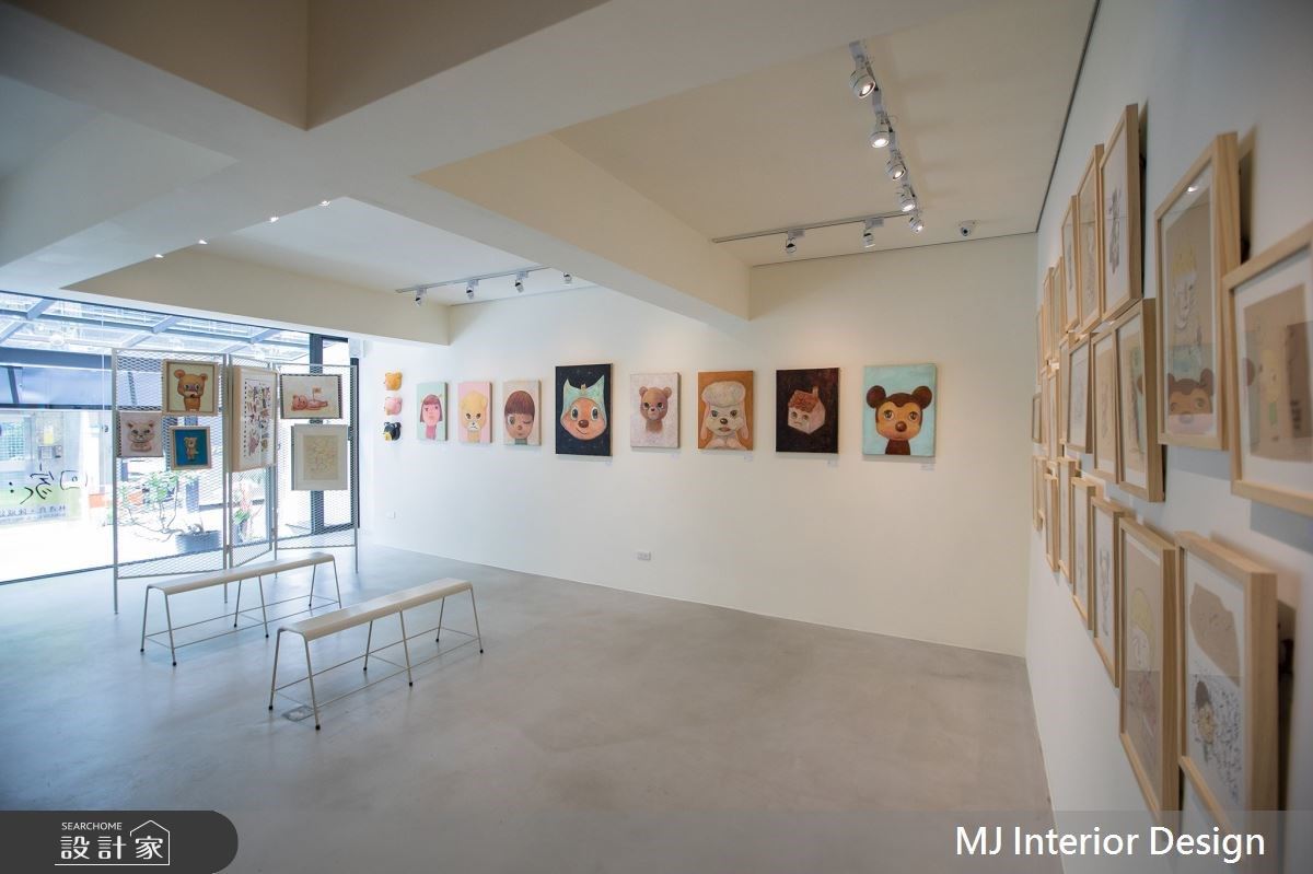 20坪老屋改造為荻達遇見 diida ART BOX展覽空間,銘家