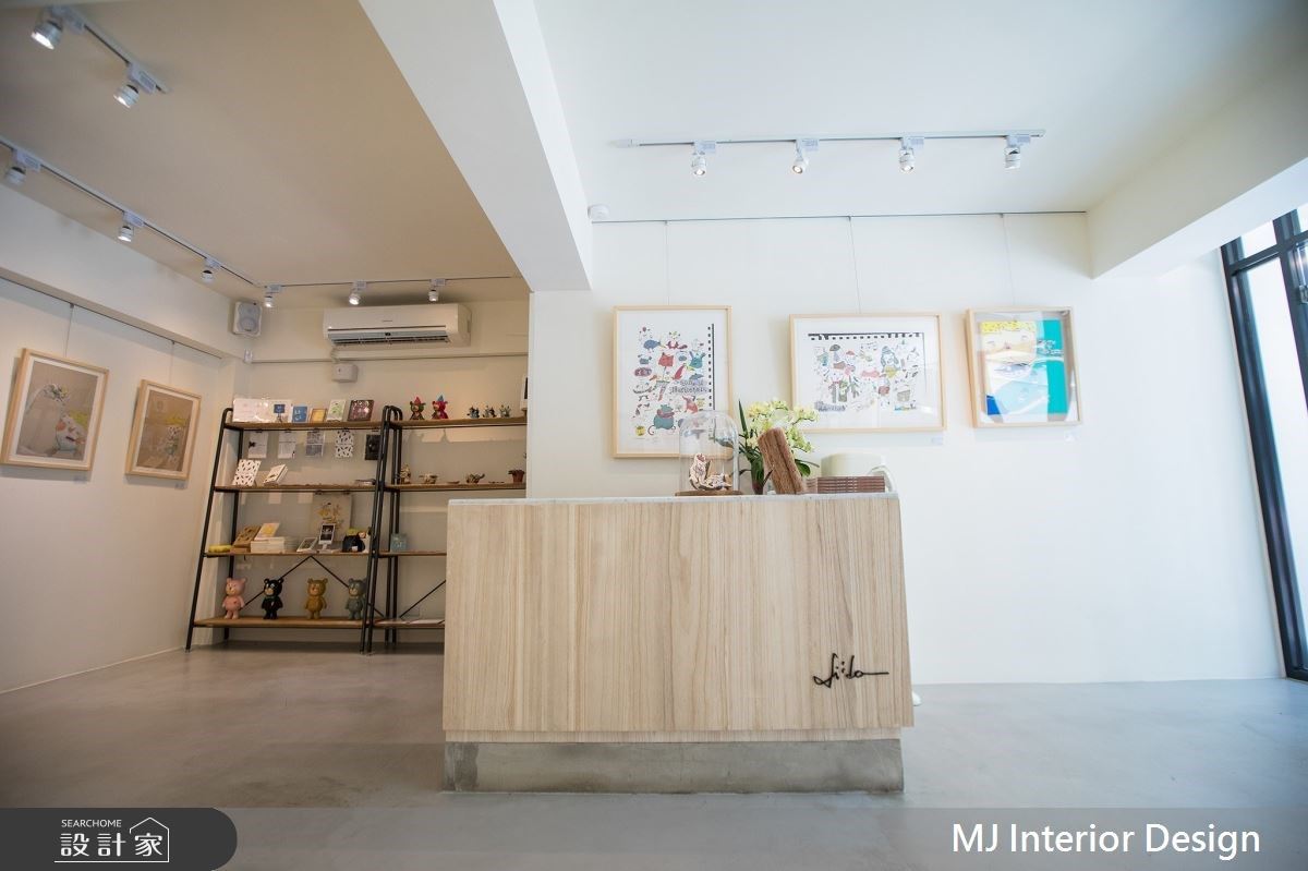 20坪老屋改造為荻達遇見 diida ART BOX展覽空間,銘家
