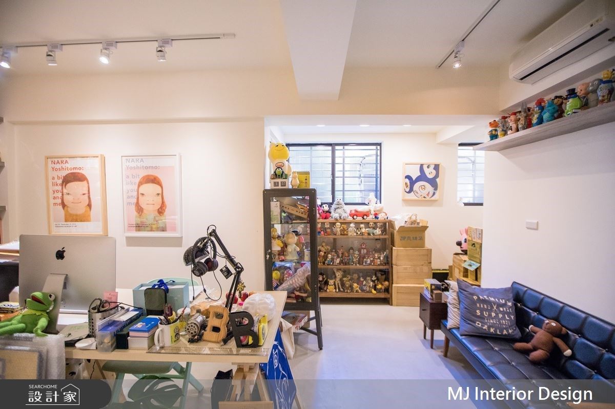 20坪老屋改造為荻達遇見 diida ART BOX展覽空間,銘家