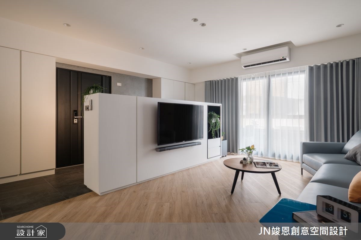 29坪現代風宅邸,是滿佈歲月痕跡的老屋,因本身的狹長