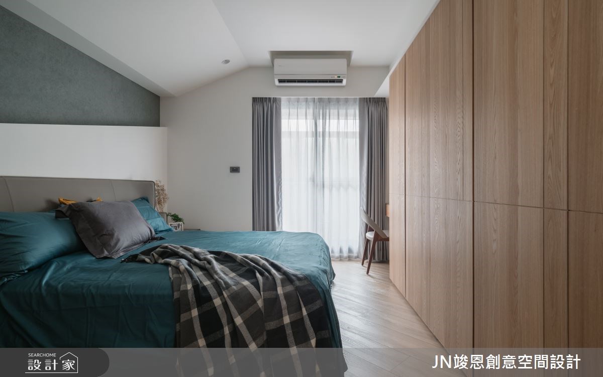 29坪現代風宅邸,是滿佈歲月痕跡的老屋,因本身的狹長