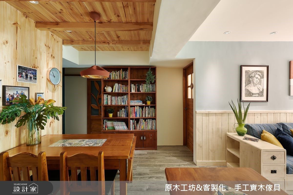 15年以上的35坪老屋,是屋主一家住了多年的起家厝,隨