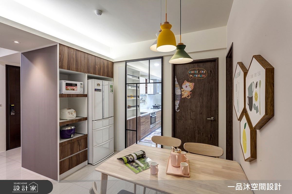 21 坪小坪數住宅,為一家三口的新生活空間,現代風為