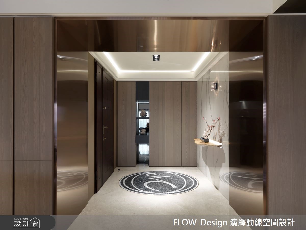 宛如在新建案中的高級豪宅,殊不知其實是一間老屋改造