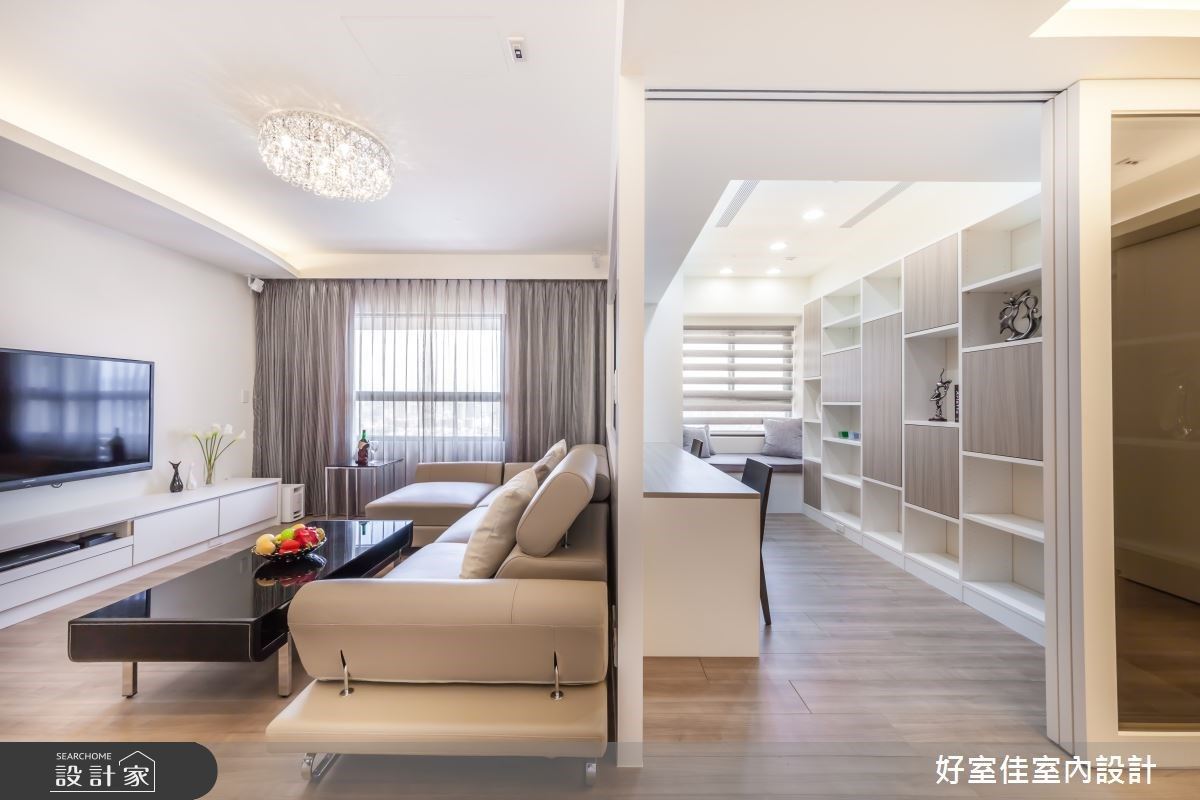 面對座落於新店27坪小宅,好室佳設計不向受限的空間低