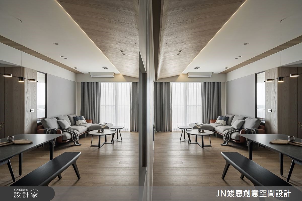 現代風住宅雖然為新成屋,但仍有廊道狹窄、動線不佳的
