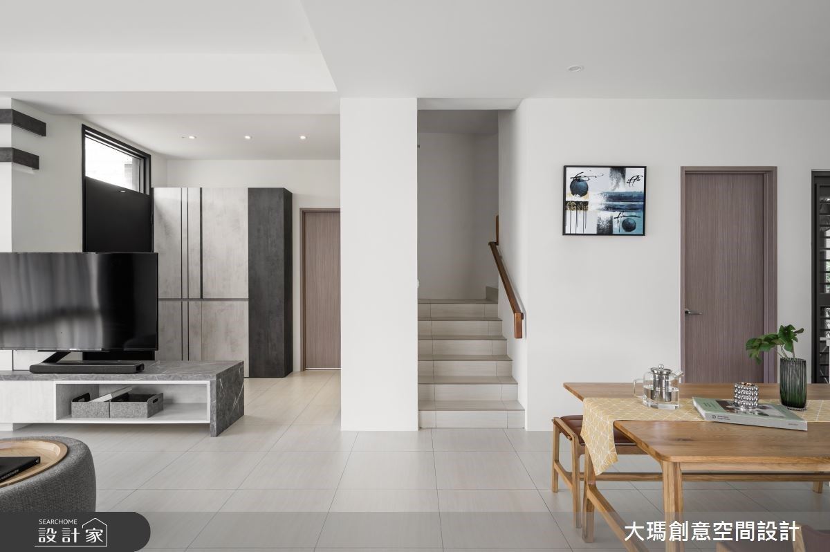 52坪的空間裡入住一家四口,屋主身為忙碌的科技業工程