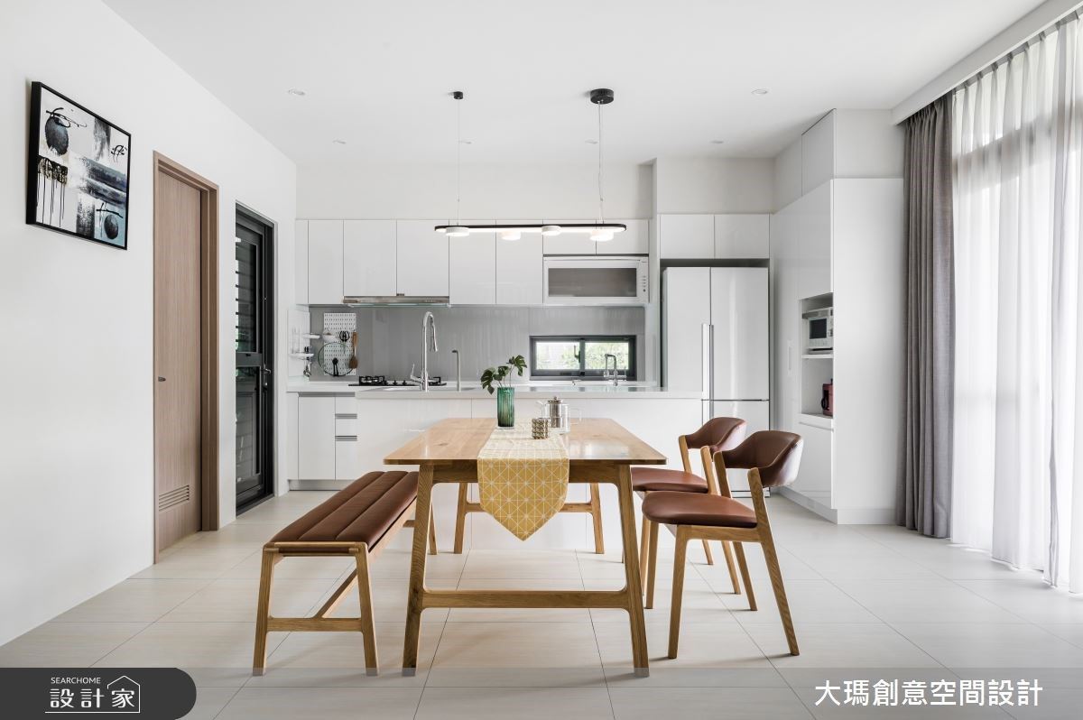52坪的空間裡入住一家四口,屋主身為忙碌的科技業工程