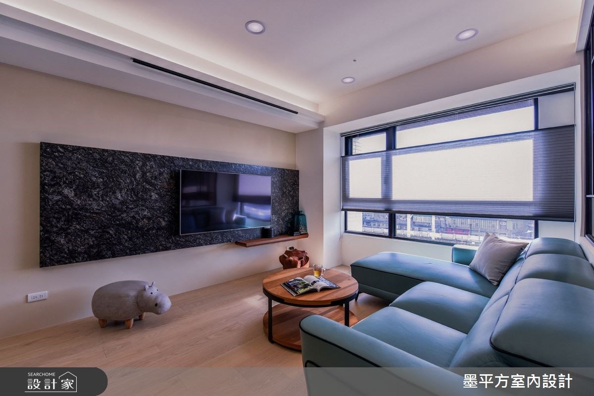 24坪混搭風居家,以現代風的大器,遇上東方文化的典雅
