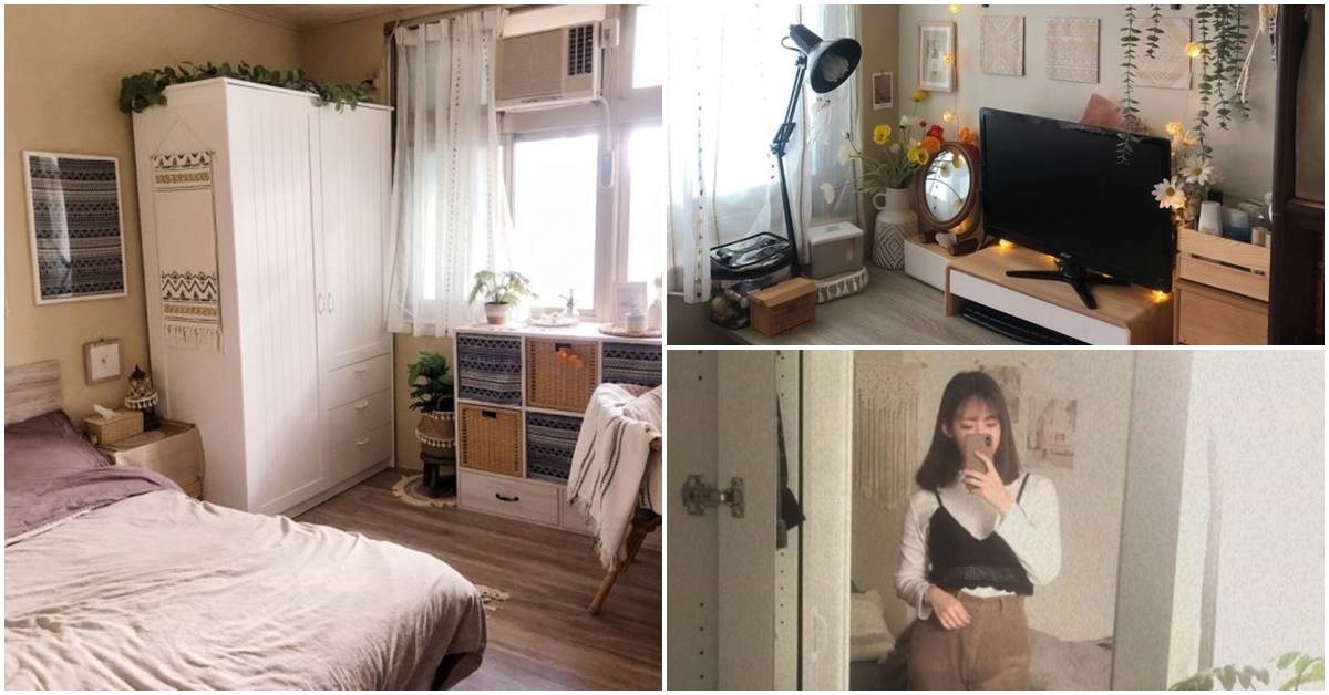 女網友yukimi的房間約3坪多,原本住的房間不敷現在使