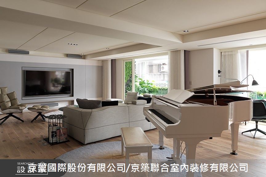 親友團聚,開放寬闊的公領域是絕對需求,對豪宅來說,