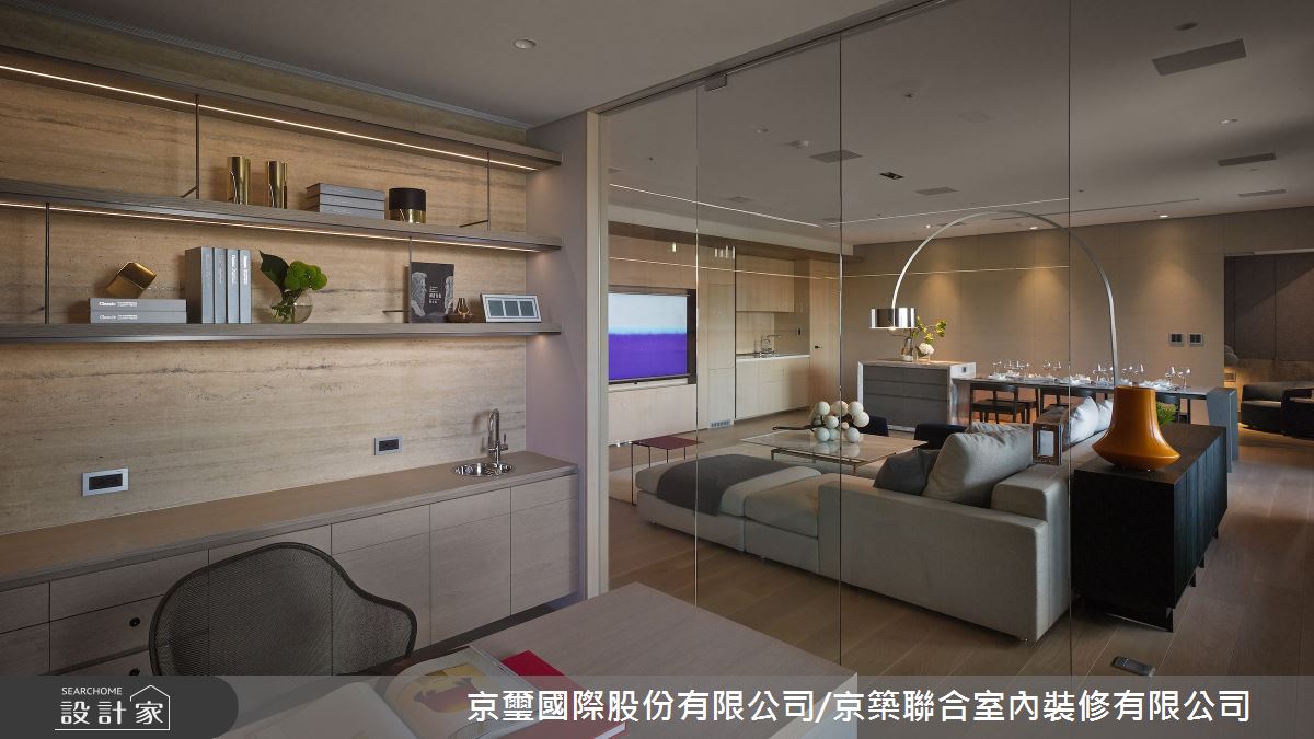 親友團聚,開放寬闊的公領域是絕對需求,對豪宅來說,