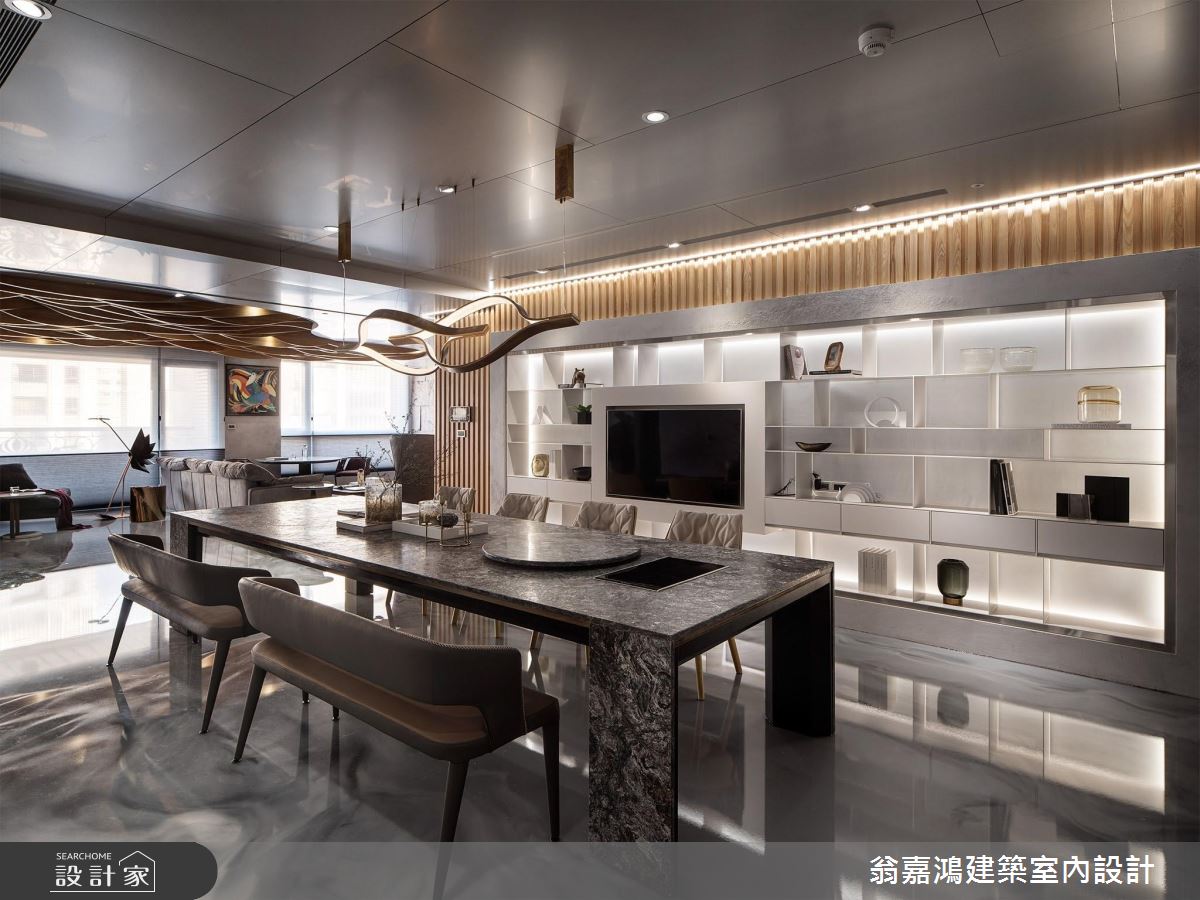 餐廳精選桌腳搭配實木桌腳設計,以一體成型的型式,營造現代質感。 餐廳精選桌腳搭配實木桌腳設計,以一體成型的型式,營造現代質感。
