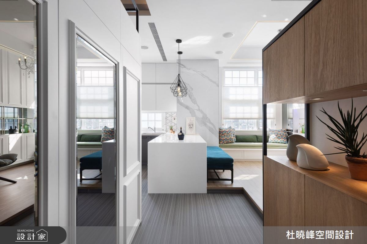 經常到各國出差、從事餐具設計製造的屋主,是個事業有