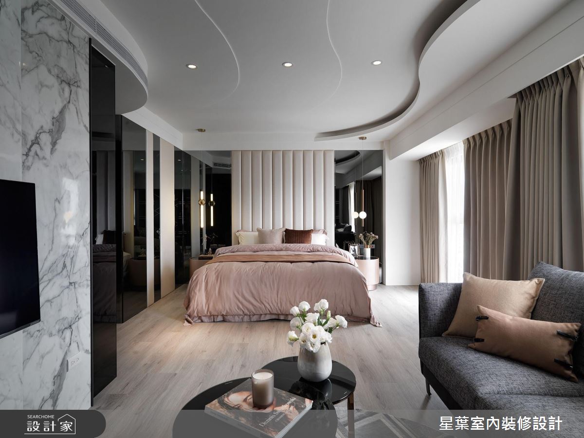 老屋翻新的設計之外,星葉設計團隊在豪宅的整合規劃,