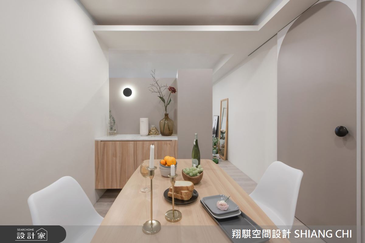 三房兩廳27坪的新成屋,設計師將芭蕾元素融入生活場景