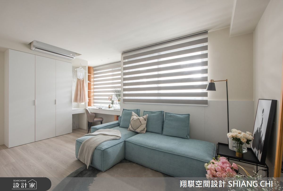 三房兩廳27坪的新成屋,設計師將芭蕾元素融入生活場景