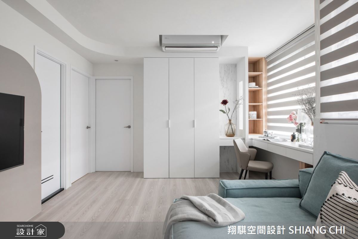三房兩廳27坪的新成屋,設計師將芭蕾元素融入生活場景