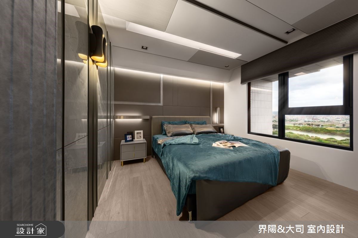 雖然室內坪數僅有 27 坪,一進門卻擁有豪宅的大器氣場