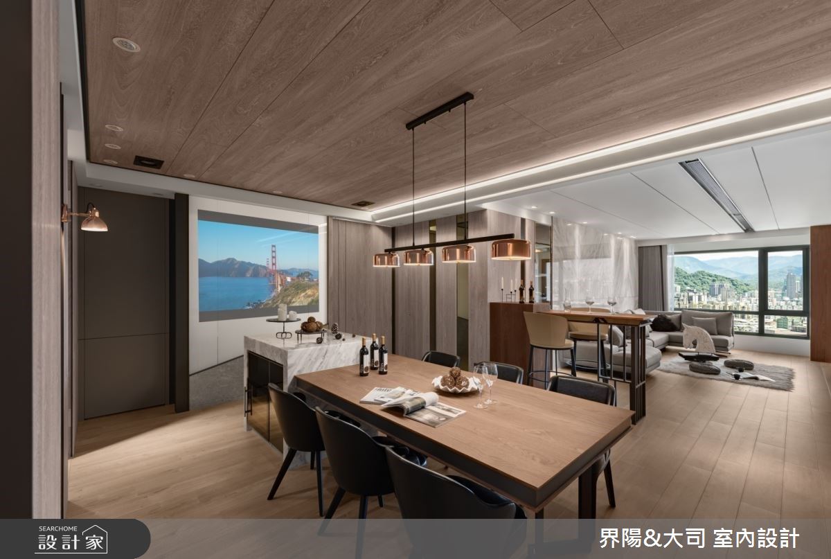 46坪的中古屋擁有絕佳的戶外景緻,為了對生活品質相當