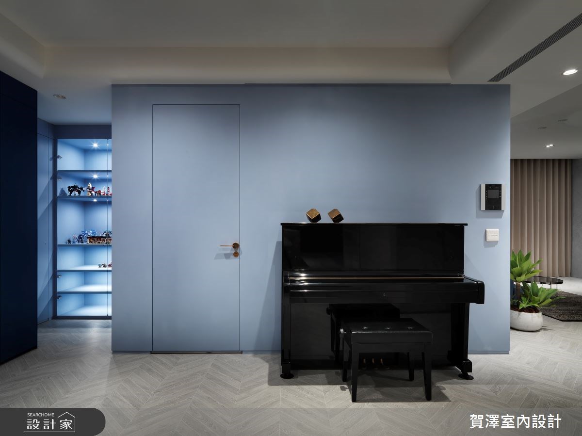 65 坪混搭風美宅,原先擁有中古屋的屋況問題,在設計