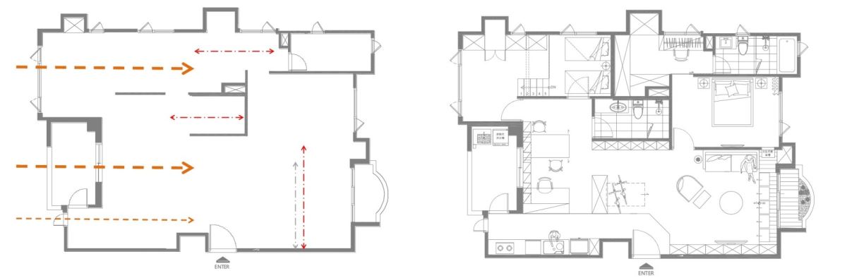 平面圖提供_日作空間設計。 平面圖提供_日作空間設計。