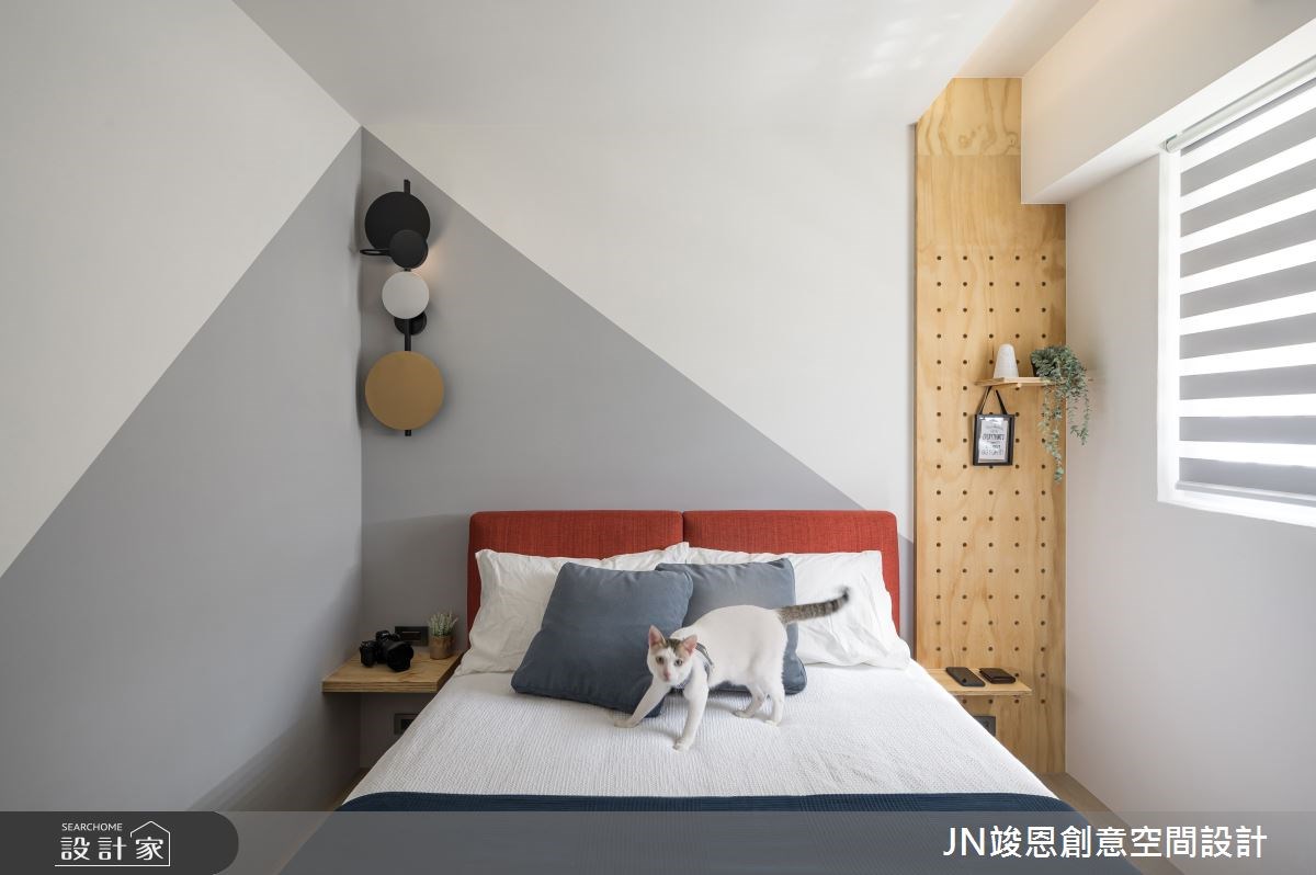 看更多臥室床頭牆案例美圖。 看更多臥室床頭牆案例美圖。