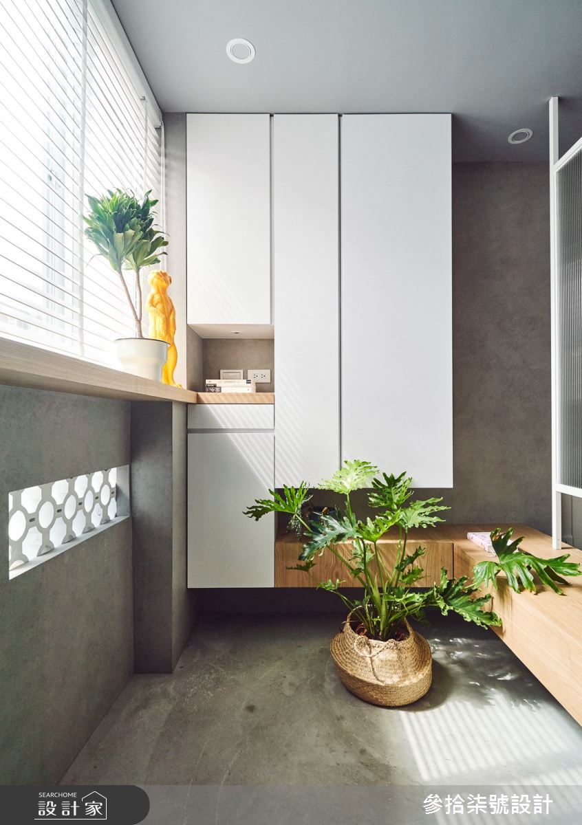 28坪高齡老屋原本有格局和動線不佳的問題,水管電線老