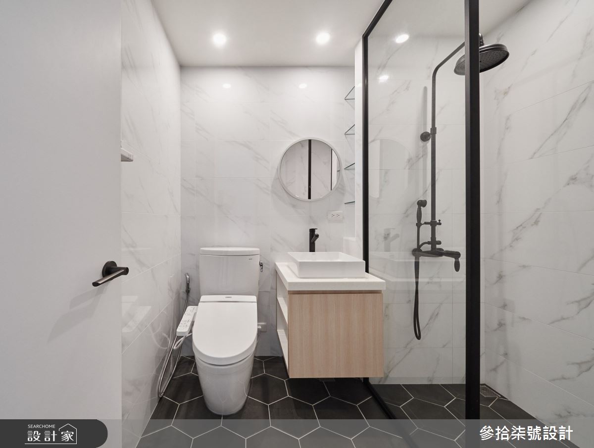 28坪高齡老屋原本有格局和動線不佳的問題,水管電線老