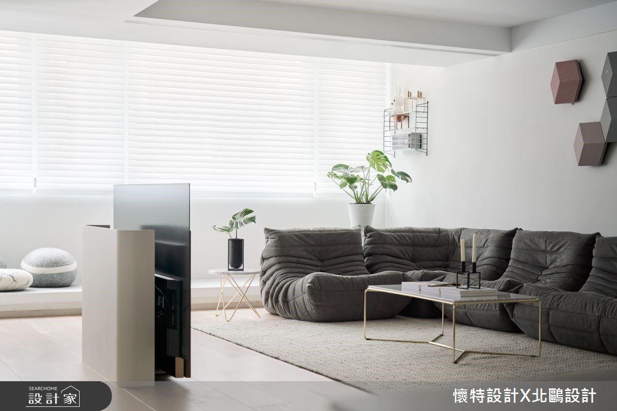 90 坪的老屋在歷經 30 多年的歲月後,動線不佳、樑柱