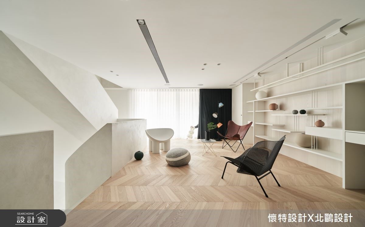 90 坪的老屋在歷經 30 多年的歲月後,動線不佳、樑柱