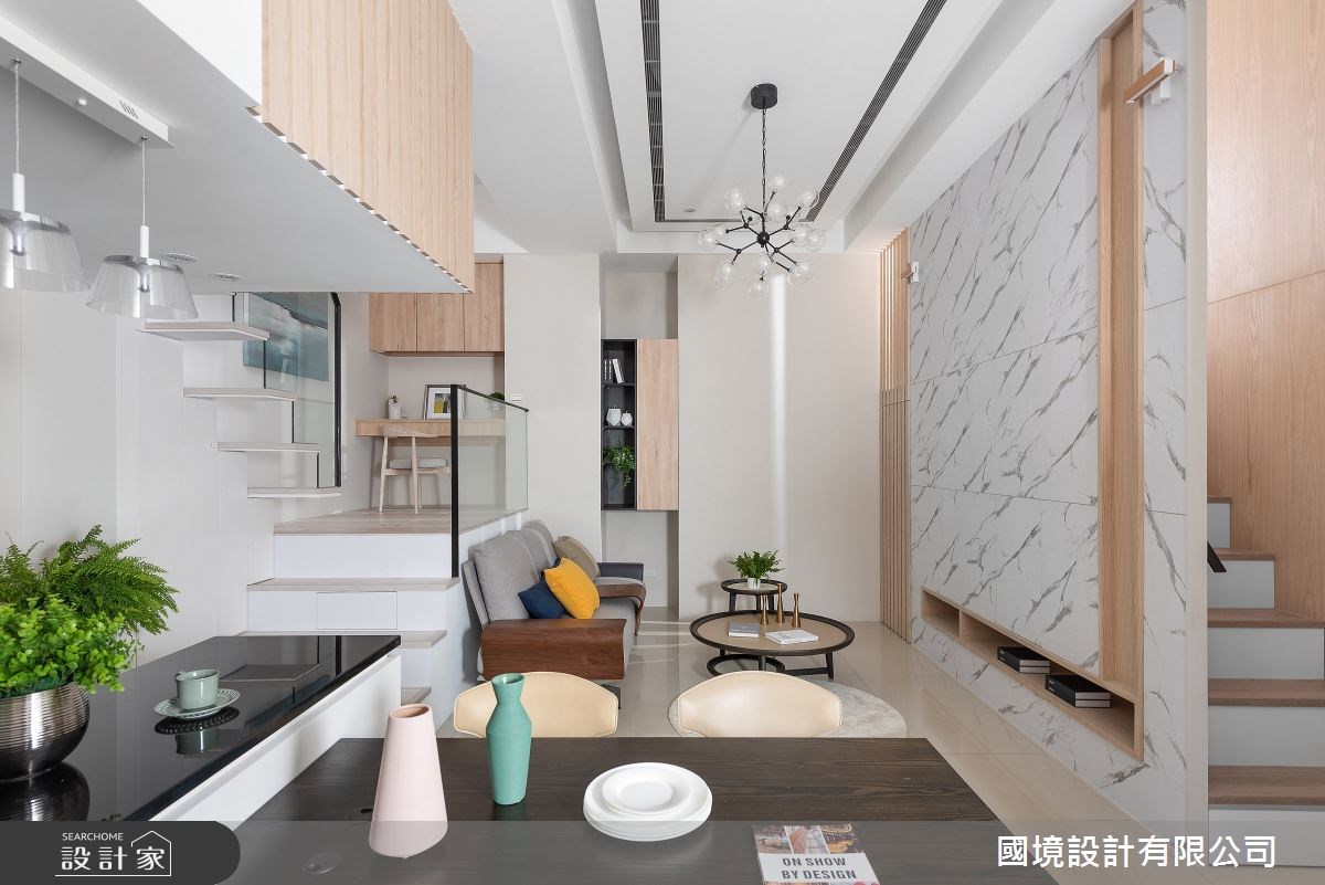 55坪的單層住宅,住著2大2小1狗,有限空間內,要如何