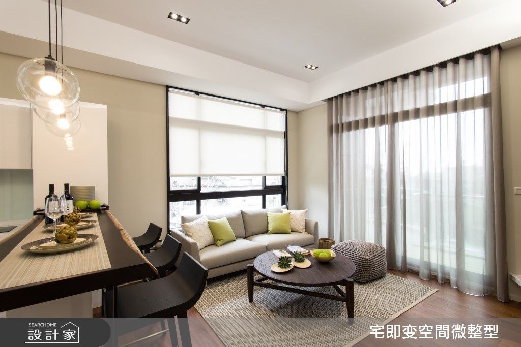 了打造屋主心目中理想的生活環境,20 坪住宅將原本標